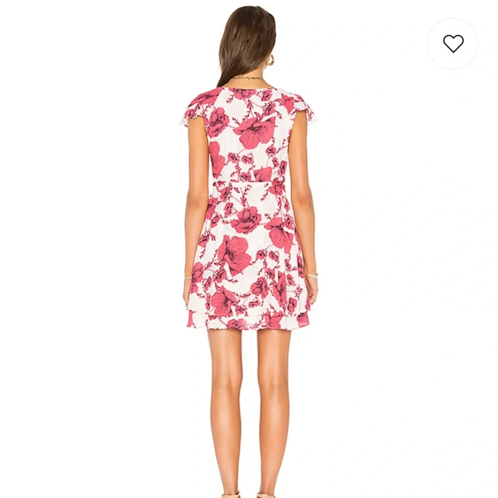NWT FREE PEOPLE FRENCH QUARTER FLORAL WRAP‎ DRESS XS Boho Cottagecore Romantic